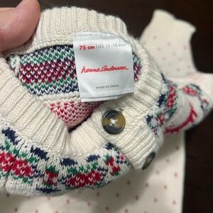 Hanna Andersson holiday romper